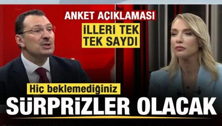 AK Parti’den anket açıklaması: İl il saydı: Hiç beklemediğiniz sürprizler olacak