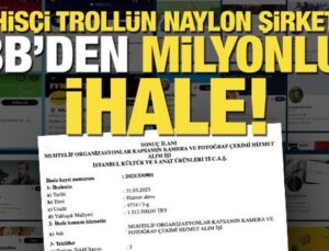 Bahisçi trollün naylon şirketine İBB’den 1.5 milyonluk ihale! İşte belgesi