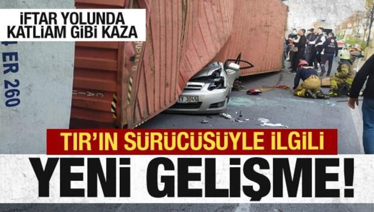 Bakırköy’deki katliam gibi kazanın ardından son dakika gelişmesi