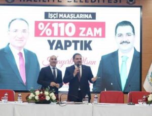 Başkan Canpolat’tan işçilere yüzde 110 zam