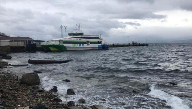 Bursa’da deniz ulaşımına hava engeli