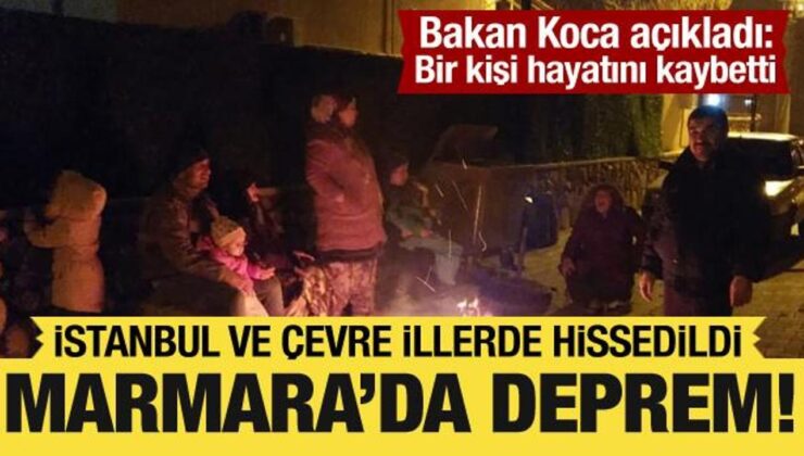 Çanakkale’de 4,9 büyüklüğünde deprem