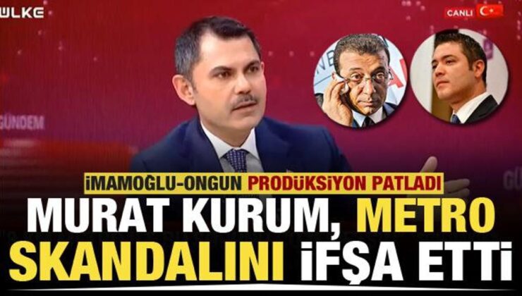 CHP’nin yalanı ifşa oldu! Murat Kurum, Ekrem İmamoğlu’nun skandalını patlattı