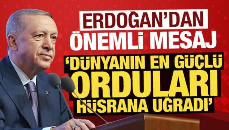 Cumhurbaşkanı Erdoğan’dan 18 Mart mesajı