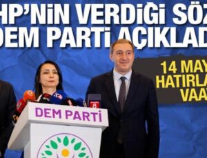 DEM-CHP ittifakında malumun ilamı: Başkan yardımcısı bizden olacak!