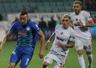 Galatasaray ile Çaykur Rizespor 44. randevuda