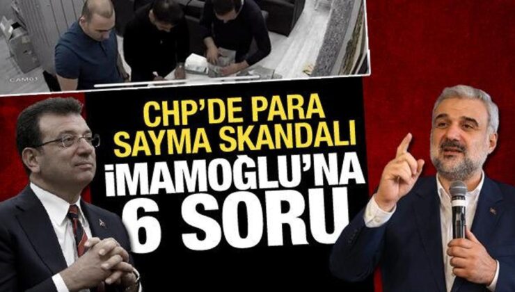 İBB’de para sayma skandalı: Kabaktepe’den İmamoğlu’na 6 soru