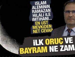 Kaç gün oruç tutacağız? Diyanet Astronomu açıkladı