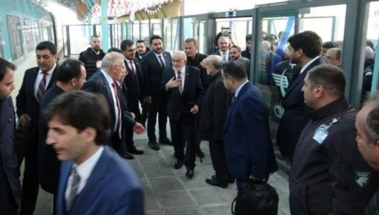 Karamollaoğlu, eleştirdiği hızlı trenle Ankara’ya geri döndü