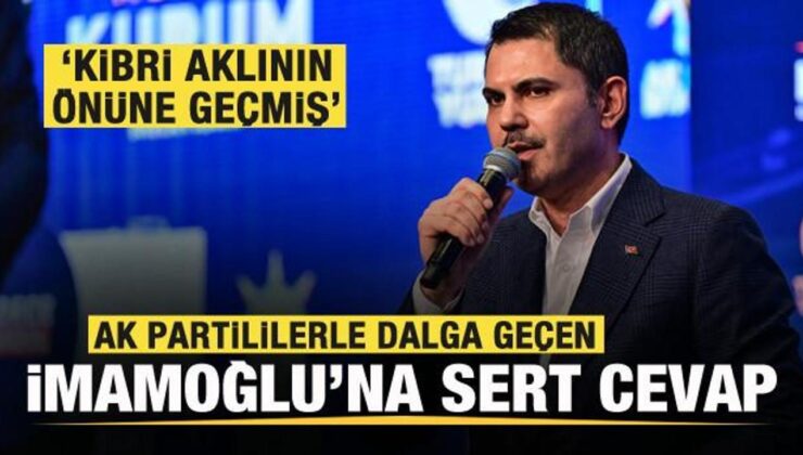 Kurum’dan AK Partililerle dalga geçen İmamoğlu’na sert cevap: Bu nasıl bir kibirdir?