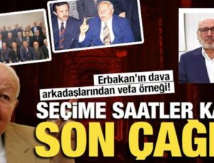 Necmettin Erbakan’ın dava arkadaşları AK Parti’yi destekliyor