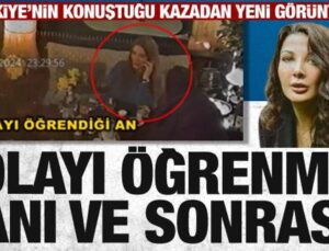 Oğlunu ABD’ye kaçıran Eylem Tok’un kazayı öğrendiği anın görüntüleri ortaya çıktı