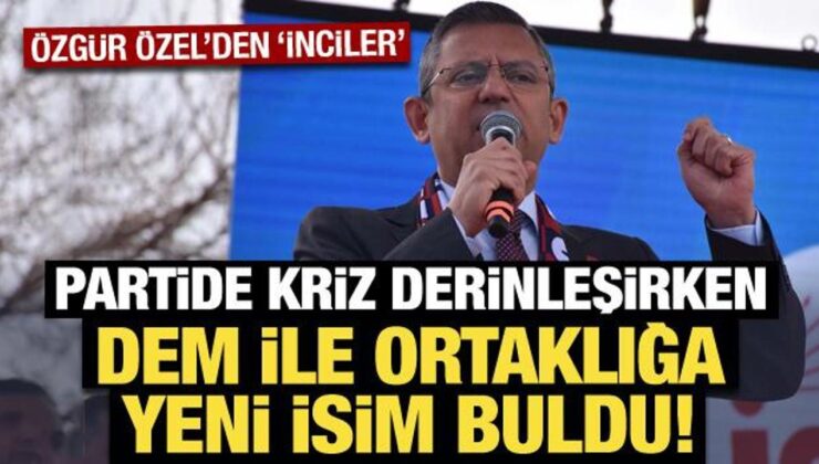 Özgür Özel’den DEM ile ortaklığa yeni isim: Kardeş ittifakı!