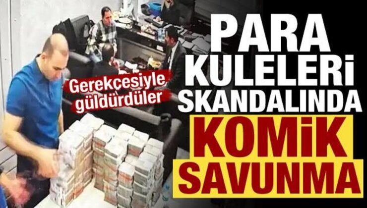 Para kuleleri skandalında komik savunma!