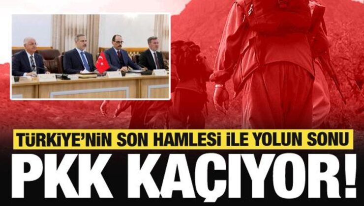 PKK Irak’tan kaçıyor! Türkiye’nin hamlesi sonrası artık yolun sonu