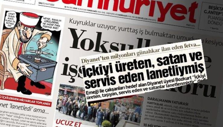 Ramazan’da İslam’a nefret nöbetini Cumhuriyet sürdürdü! Yine Peygamberimizi hedef aldılar