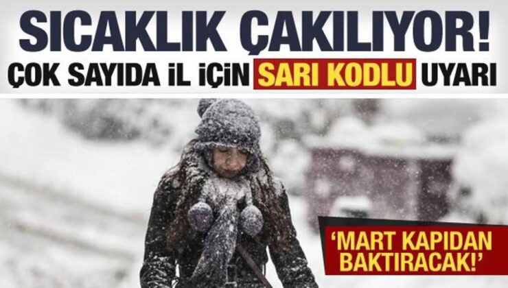 Sıcaklık çakılıyor! MGM ve uzmanlardan uyarı: Mart kapıdan baktıracak!