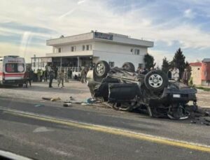 Son dakika… Erdoğan’ın koruma ekibi kaza geçirdi: 1 polis şehit, 3 kişi yaralı!