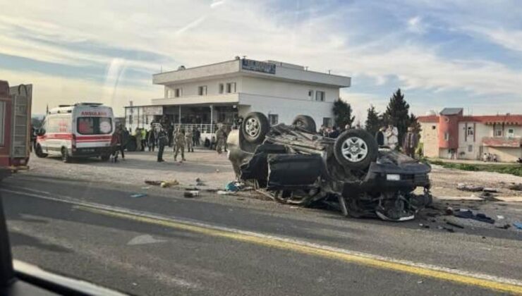 Son dakika… Erdoğan’ın koruma ekibi kaza geçirdi: 1 polis şehit, 3 kişi yaralı!