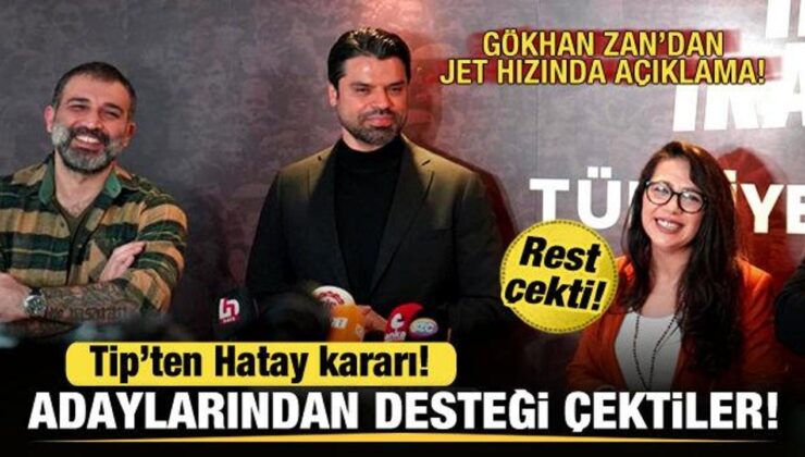 TİP’ten Hatay kararı! Gökhan Zan’dan desteği çektiler! Zan’dan rest: Çekilmedim!