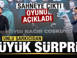 Ünlü şarkıcı Sinan Akçıl’dan büyük sürpriz! Sahneye çıktı oyunu açıkladı