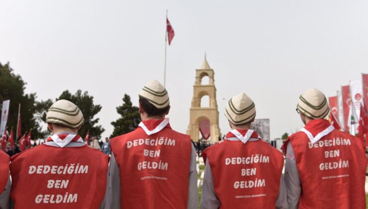 60 ilden 3 bin izci Çanakkale Şehitliklerinde ’Dedeciğim ben geldim!’ diyecek