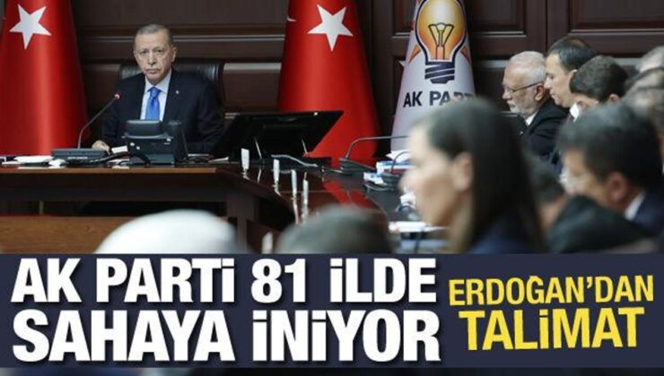 AK Parti sahaya iniyor: Erdoğan’a rapor sunulacak