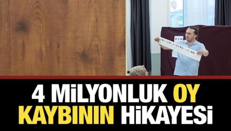 AK Parti’nin 4 milyon oy kaybının hikayesi