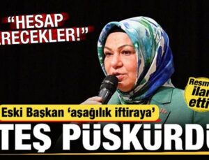 Eski Başkan Şeyma Döğücü ‘aşağılık iftiraya’ ateş püskürdü: Hesap verecekler!