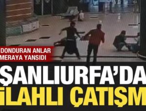 Şanlıurfa’da silahlı kavga: 1 ölü, 1’i polis 10 yaralı