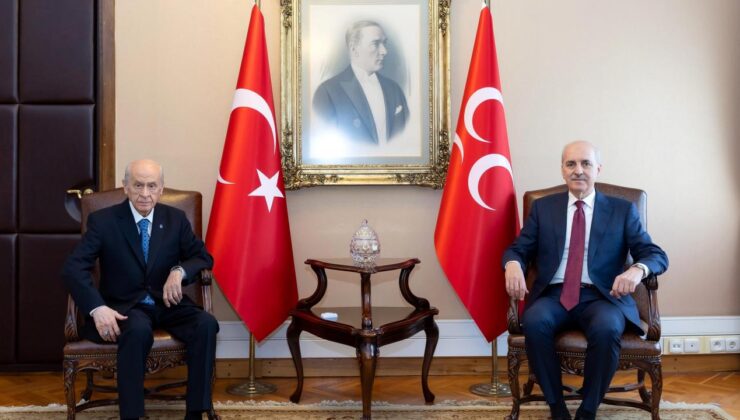 Bahçeli ile görüşen Kurtulmuş’tan yeni anayasa açıklaması