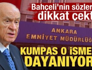 Bahçeli’nin sözlerine dikkat çekti! Kumpas o isme mi dayanıyor?