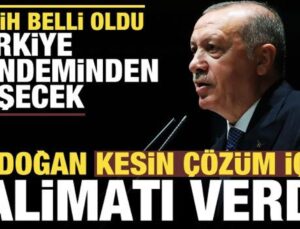 Başkan Erdoğan kesin çözüm için talimatı verdi! Türkiye gündeminden düşecek…