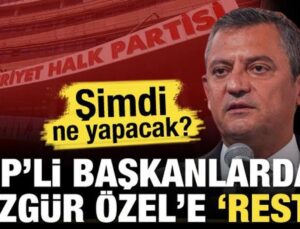 CHP’li başkanlardan Özgür Özel’e rest! Şimdi ne yapacak?