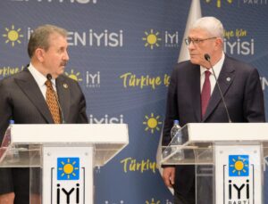 Destici’den İYİ Parti’ye hayırlı olsun ziyareti