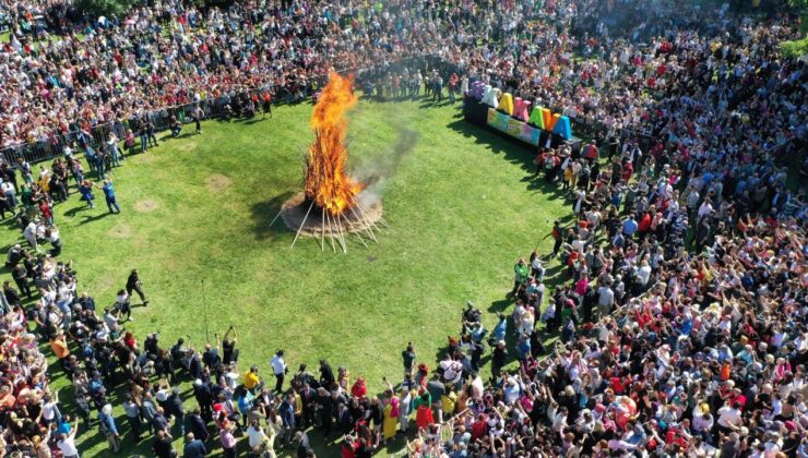 Edirne’de ‘Kakava ateşi’ yakıldı