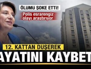 Eski belediye başkan yardımcısı, 12. kattan düşerek hayatını kaybetti