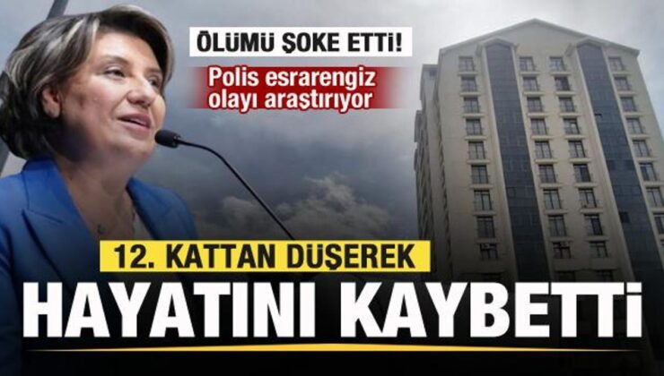 Eski belediye başkan yardımcısı, 12. kattan düşerek hayatını kaybetti