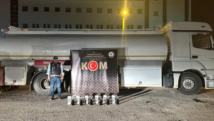 Eskişehir’de 17 bin 785 litre kaçak akaryakıt ele geçirildi