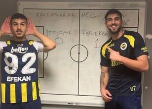 Fenerbahçe’de genç oyuncu Efekan’dan Icardi’ye gönderme!