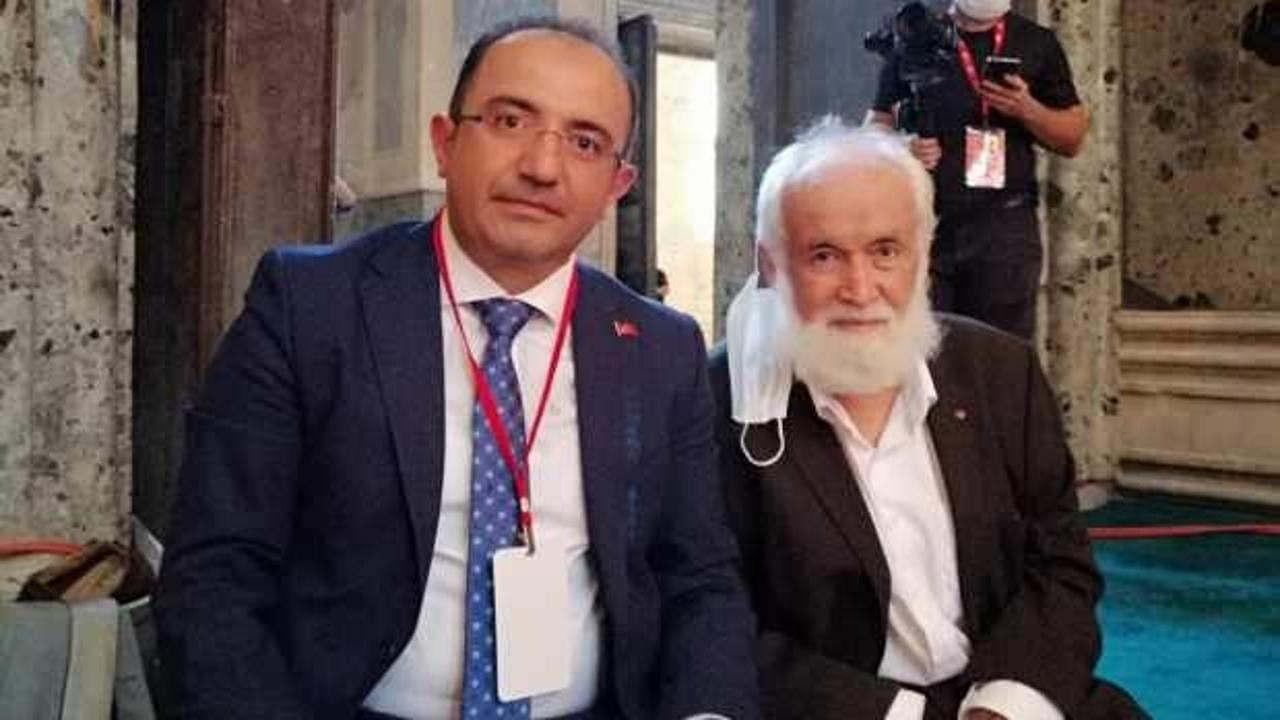 İsmail Kandemir ve Haber7 Genel Yayın Yönetmeni Osman Ateşli