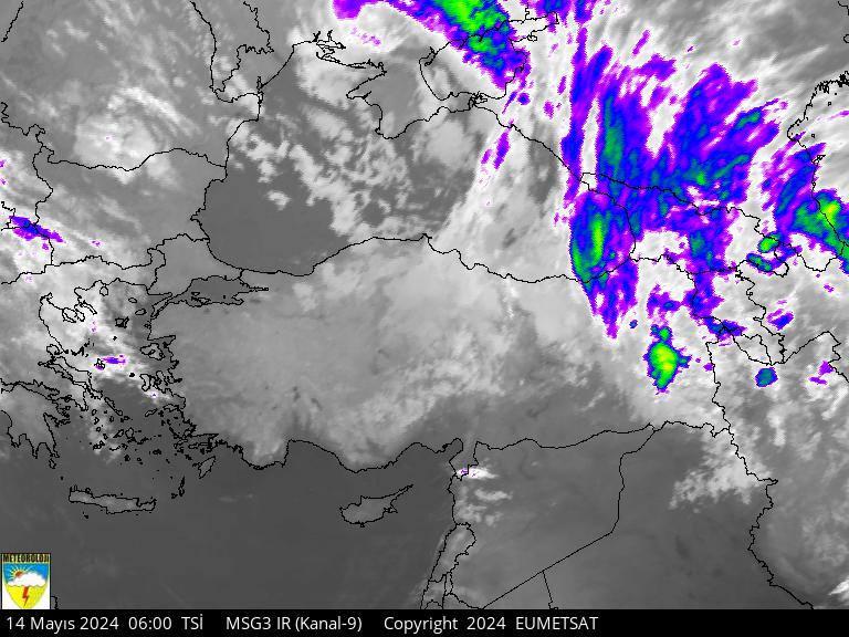 Son Uydu Görüntüleri / EUMETSAT