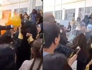 Mezuniyet kutlamasında helyum gazlı balon patladı: 10 yaralı