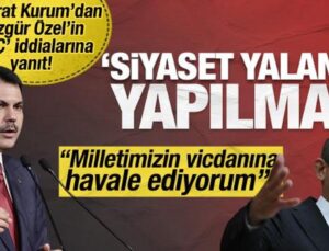 Murat Kurum’dan Özgür Özel’e İliç yanıtı! ‘Siyaset yalanla yapılmaz’