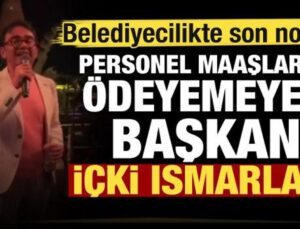 Personel maaşlarını ödeyemeyen Kuşadası Belediye Başkanı içki ısmarladı