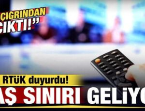 RTÜK Başkanı Şahin ‘iş çığrından çıktı’ deyip açıkladı! Yaş sınırı geliyor