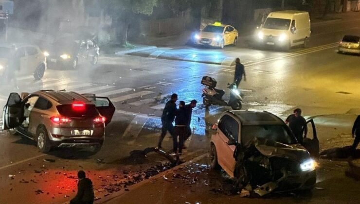 Sakarya’da korkutan kaza: Kafa kafaya çarpıştılar!