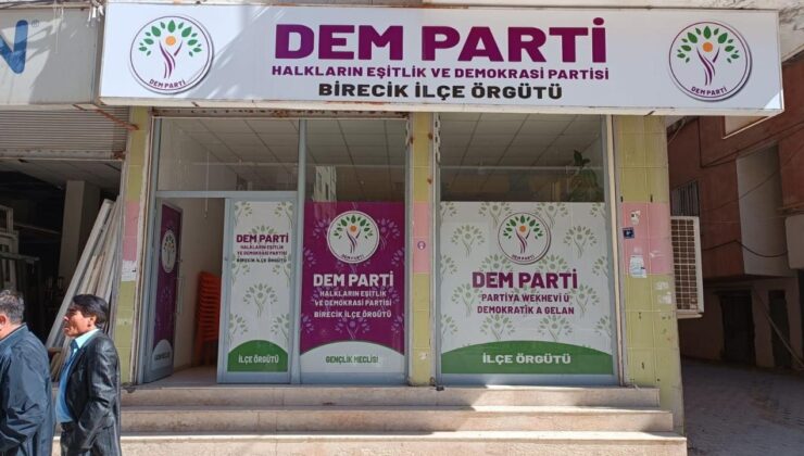 Şanlıurfa’da DEM Parti ilçe binası kurşunlandı