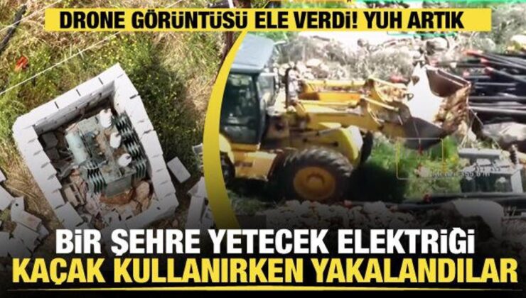 Şanlıurfa’da inanılmaz olay! Bir şehre yetecek elektriği kaçak kullanırken yakalandılar