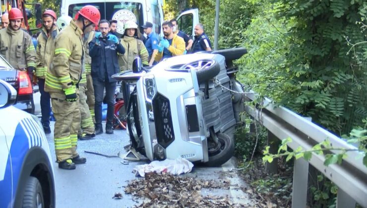 Sarıyer’de mahalle muhtarı kazada hayatını kaybetti